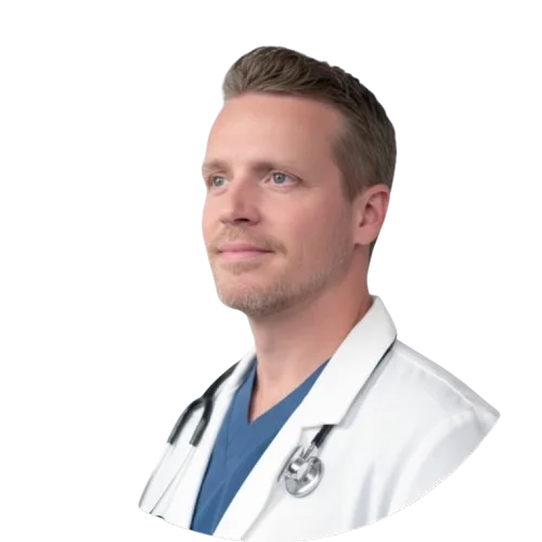 Dr. Kyle Stephenson, board-certified surgeon specializing in men's health